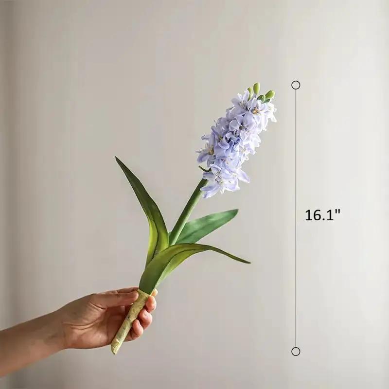 Spring Artificial Hyacinth Stem 16" Tall by RusticReach