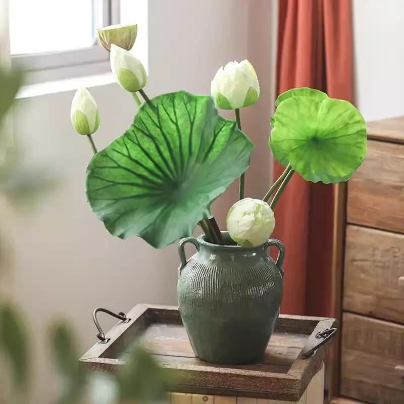 Artificial Lotus Flower and Seedpod by RusticReach