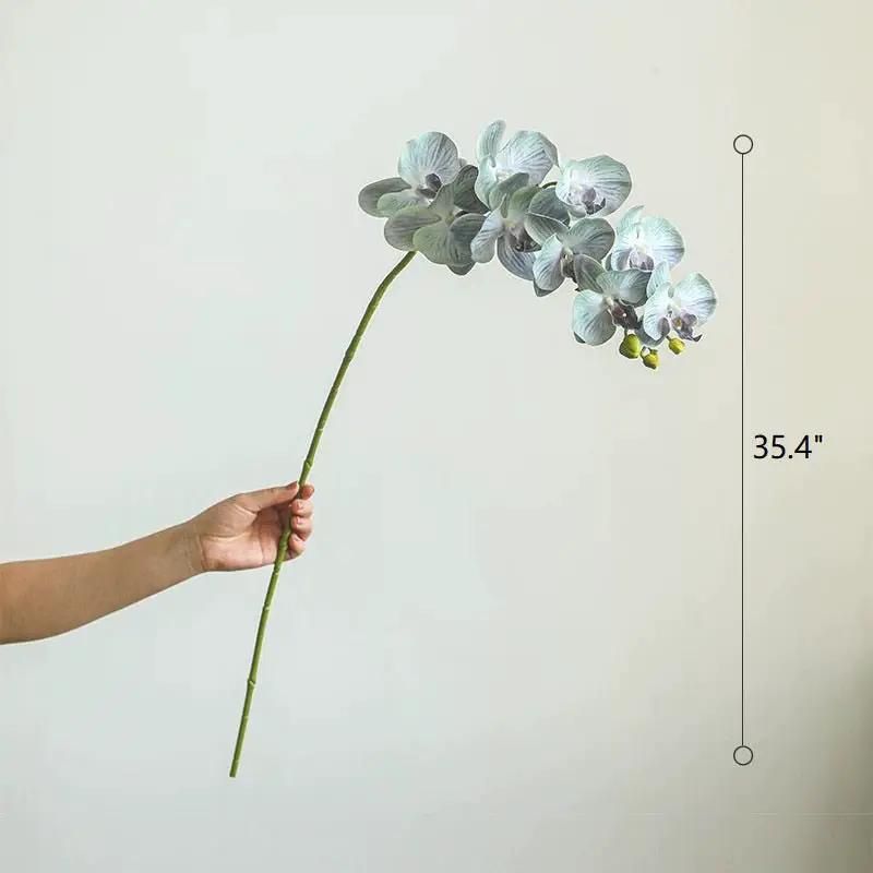 Real Touch Orchid Stem in Various Colors 35" Tall by RusticReach