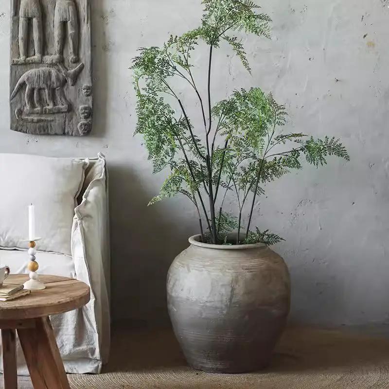 Round Earthenware Pot by RusticReach