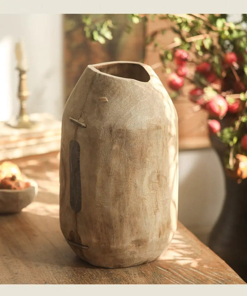 Homestead Solid Wood Décor Vase by RusticReach