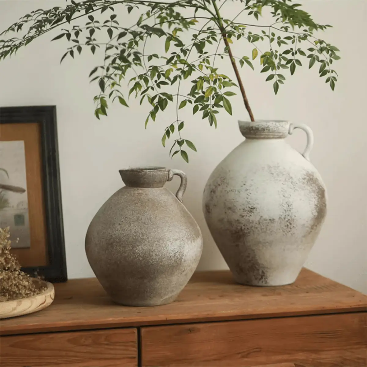 Watertight One Handle Pottery Vase by RusticReach