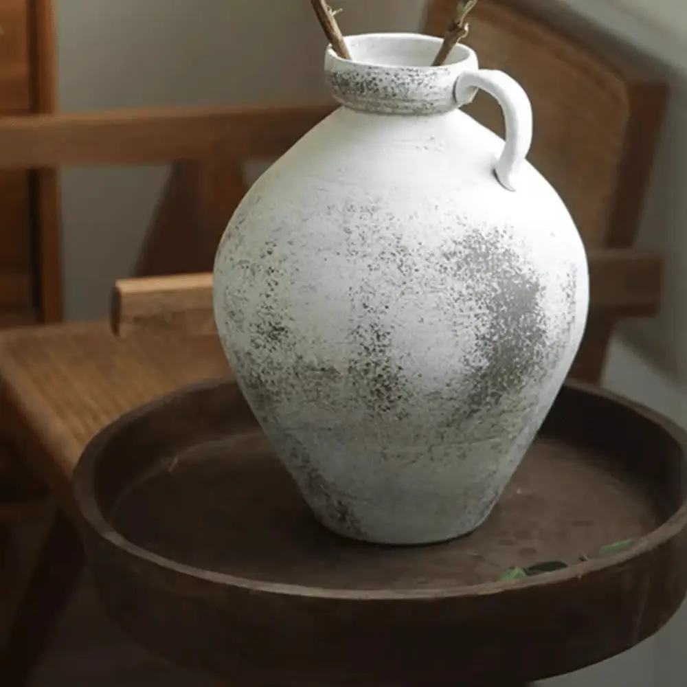 Watertight One Handle Pottery Vase by RusticReach