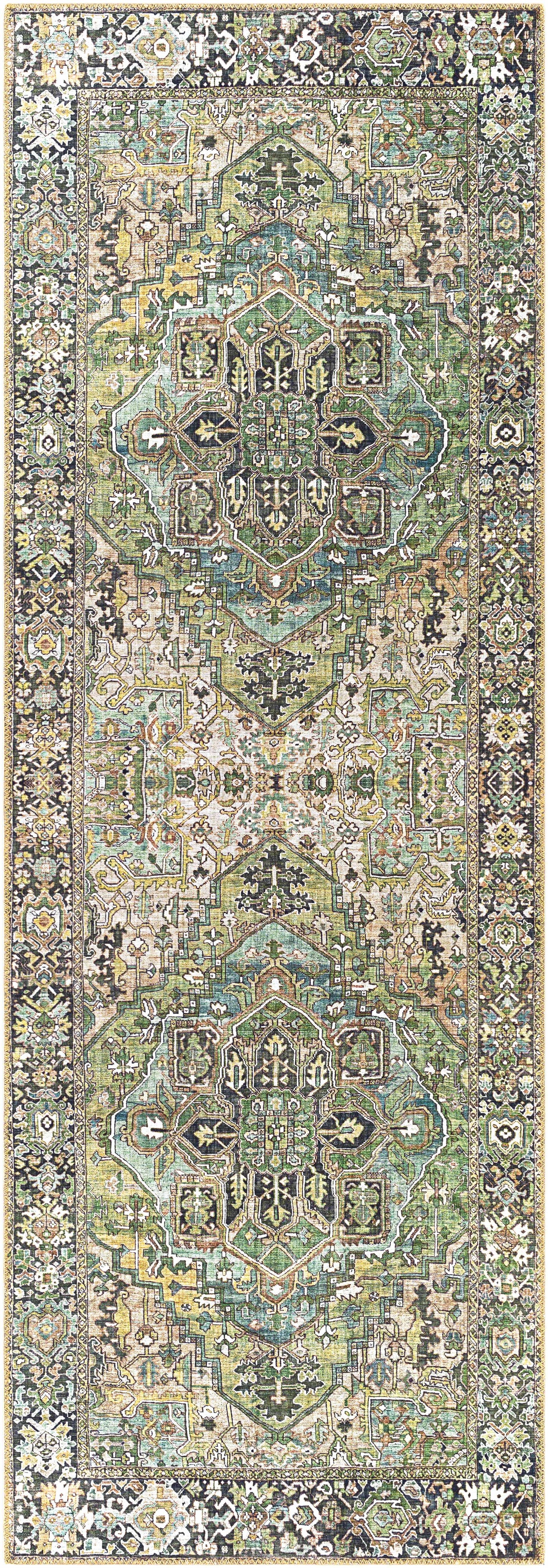 Neyland Sage Green Area Rug by Boutique Rugs