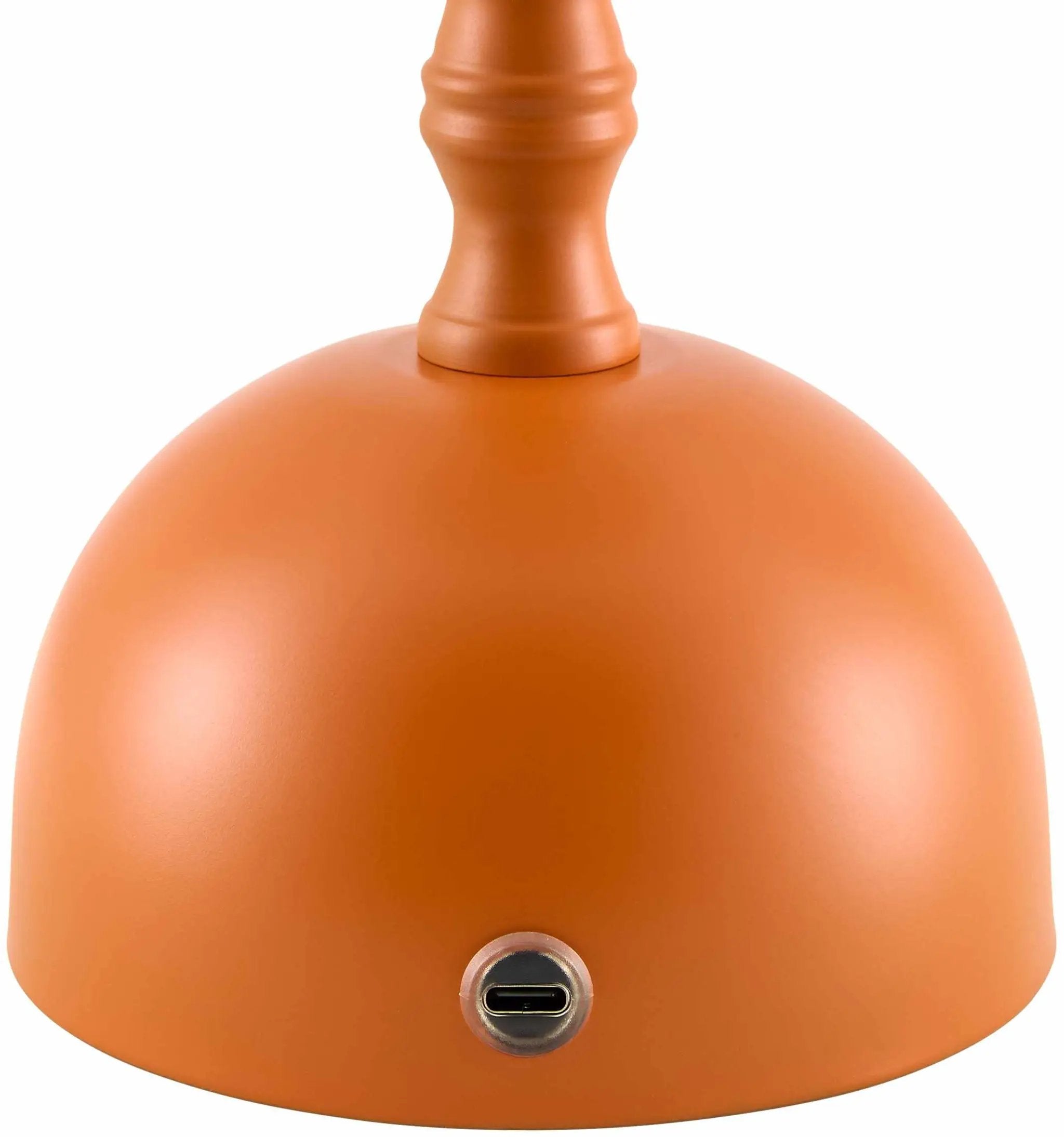 Magdagachi Orange Table Lamp by Boutique Rugs