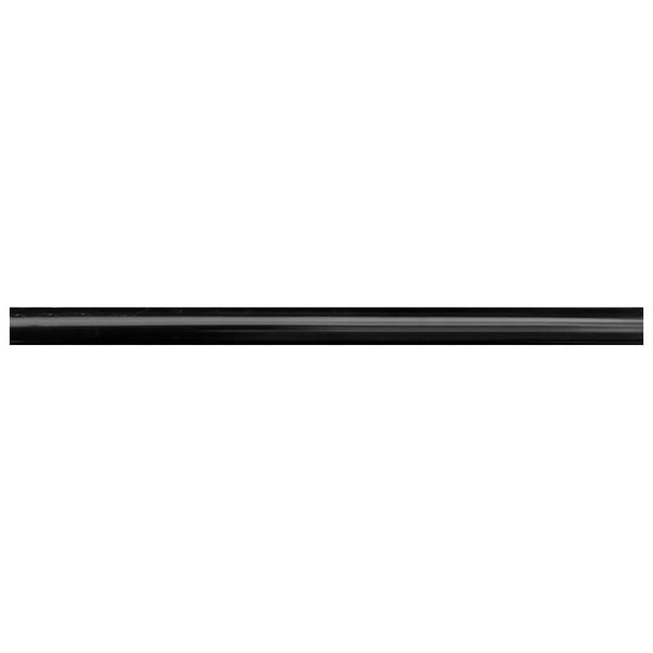 Eastern Black 0.5x12 Polished Pencil Marble Tile Trim (10 pack, 0.5 sq ft/case)