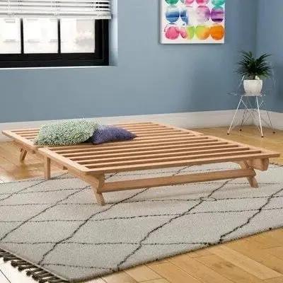 Farmhouse Queen Size Solid Wood Platform Bed Made in USA by HomePacific