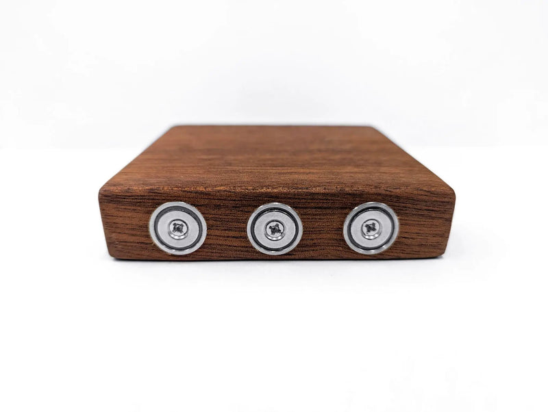 Magnetic Square Shelf in Oak by NookWoodworking