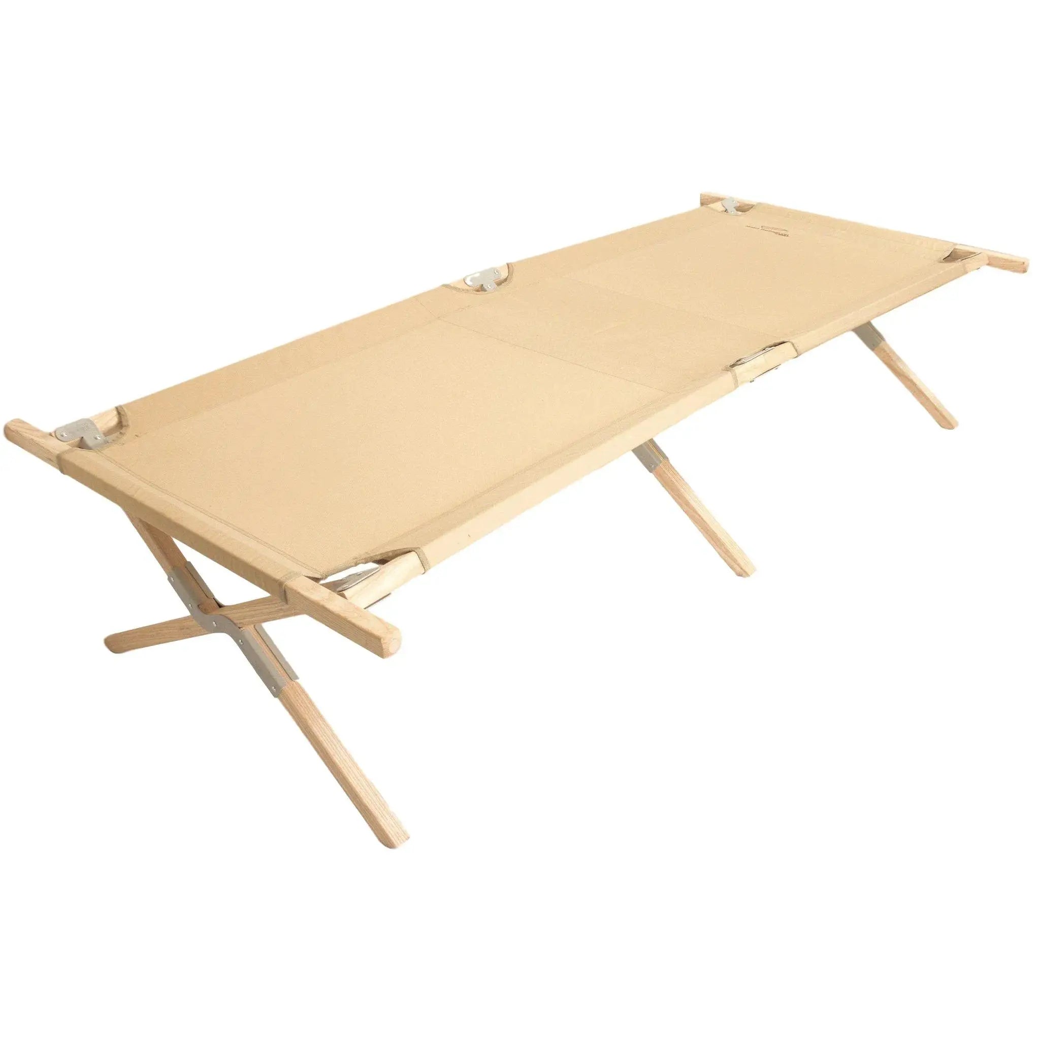 Maine Heritage Cot – Heavy-Duty Wooden Camping Cot with 375 lb Capacity by Outdoor-USA®