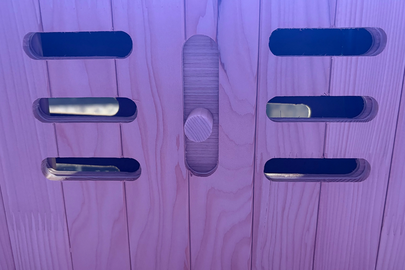 Blisspod | Malmo | All-In-One | Infrared + Red Light Therapy | Premium Sauna | Low EMF | LED Chromotherapy | 2 Person, installed in a room
