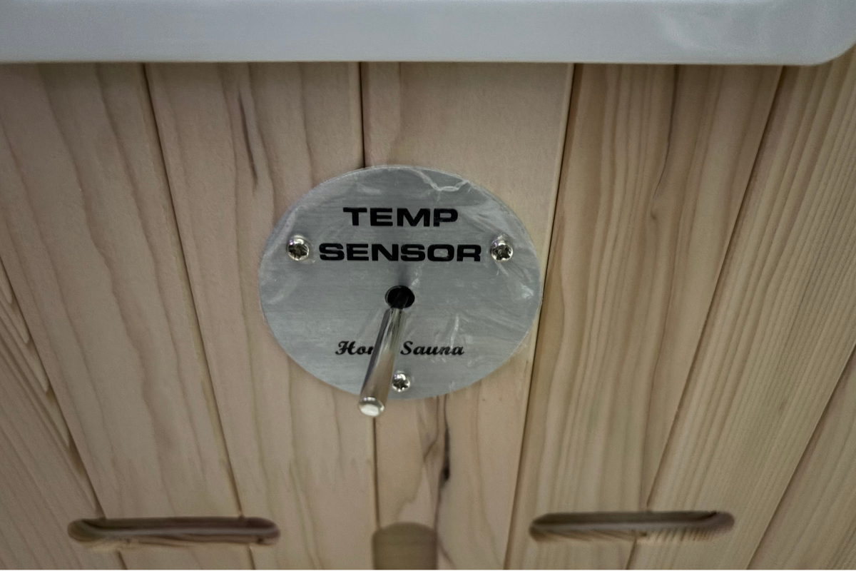 Blisspod | Malmo | All-In-One | Infrared + Red Light Therapy | Premium Sauna | Low EMF | LED Chromotherapy | 2 Person, installed in a room