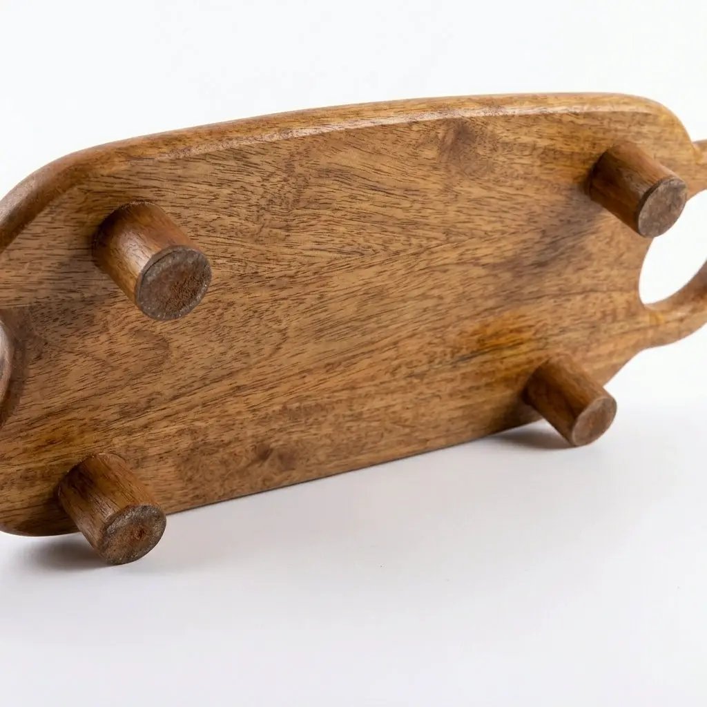 House of Avana Gather Eat Enjoy Mango Wood Platter by House Of Avana