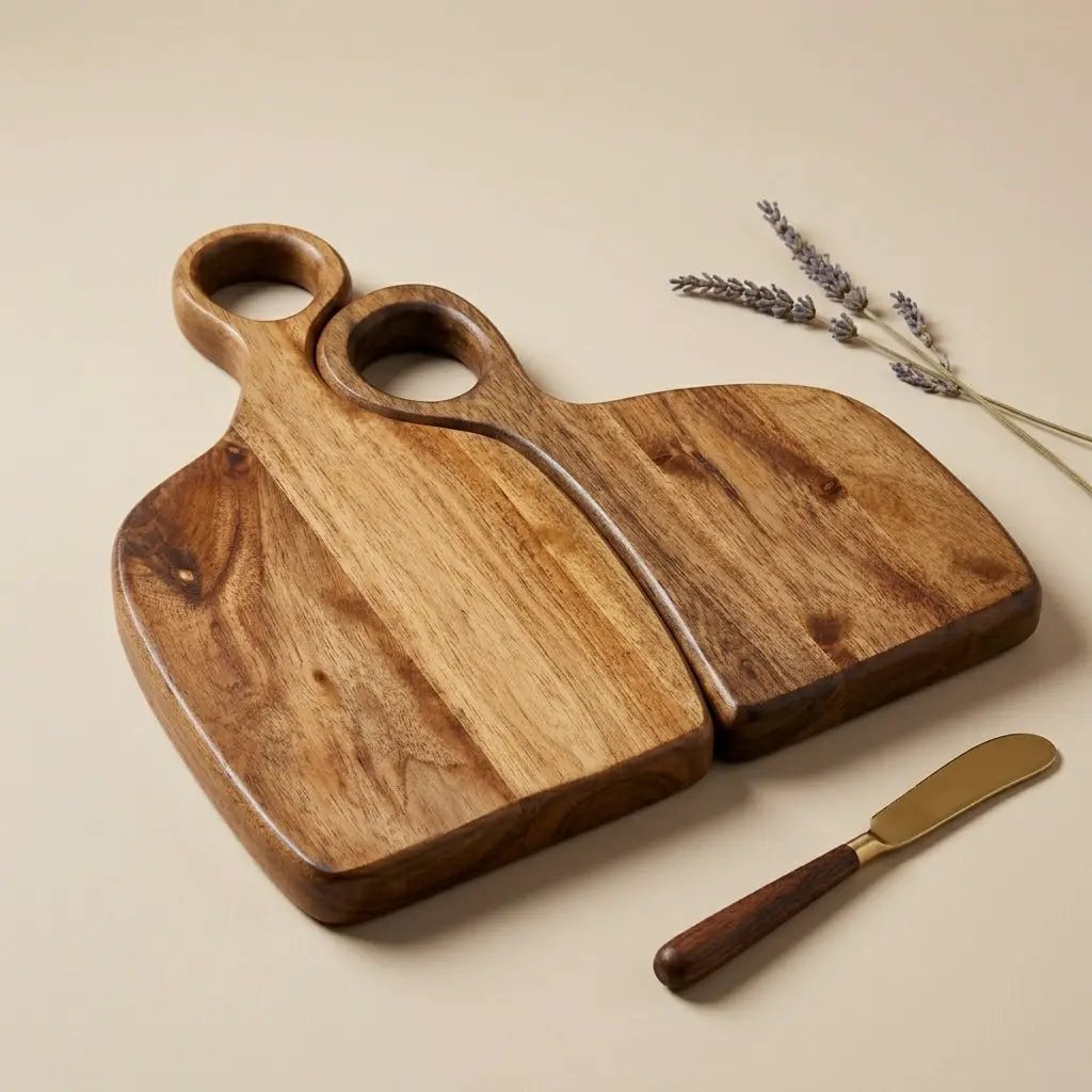 House of Avana Mango Wood Nesting Board by House Of Avana