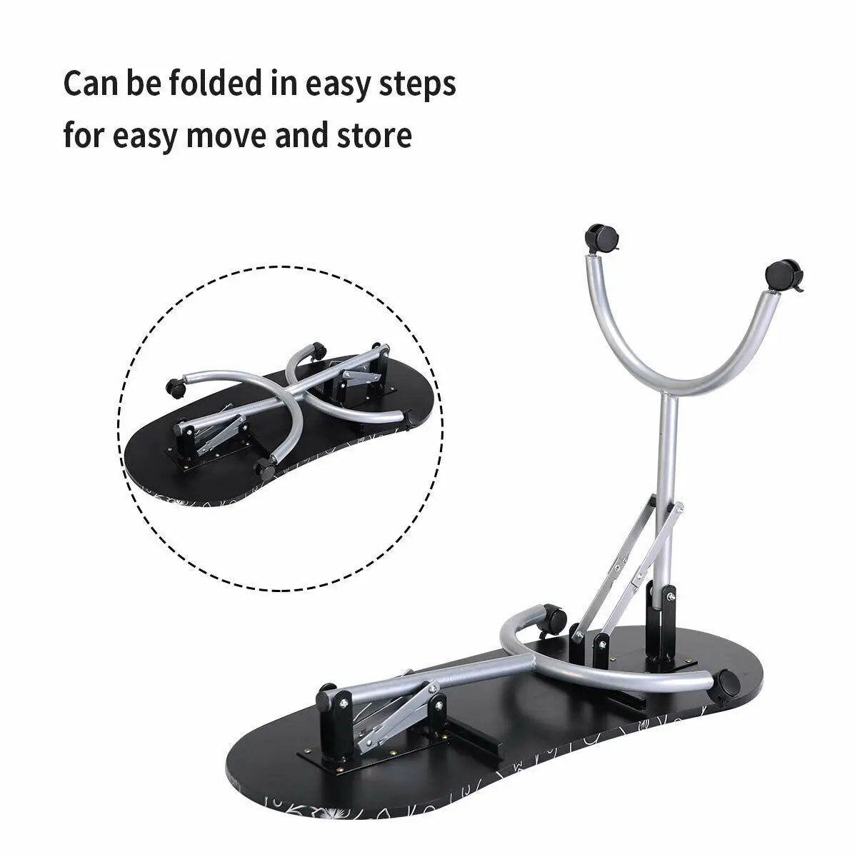 Foldable Manicure Table with Drawer and Wrist Cushion by DirectDeals