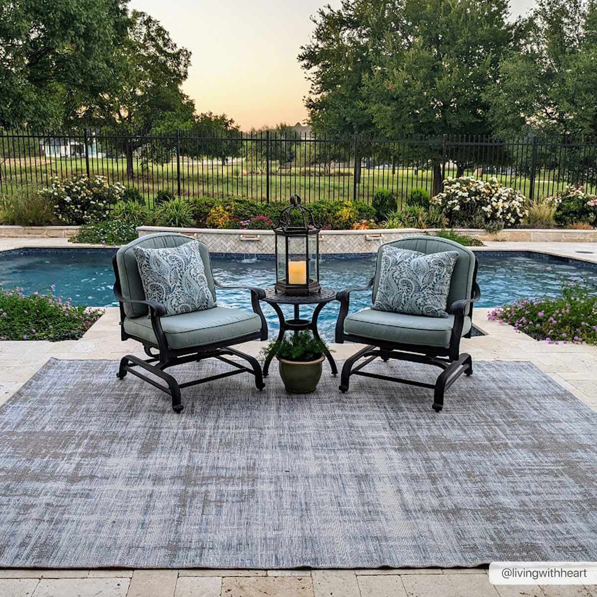 Manzanita Outdoor Area Rug - Clearance by Boutique Rugs