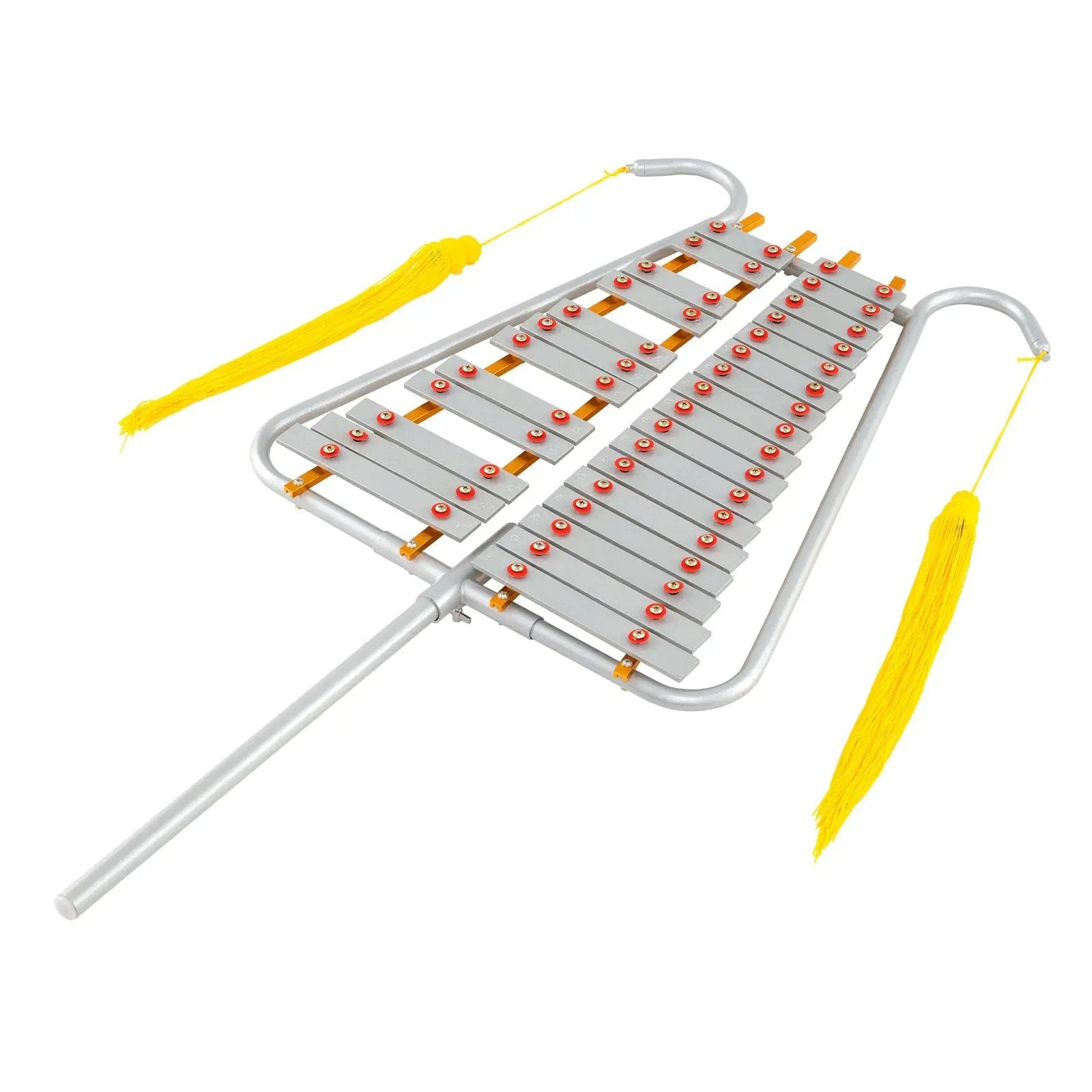 Marching Glockenspiel 29 Note Bell Lyre for Marching Band-Silver by DirectDeals