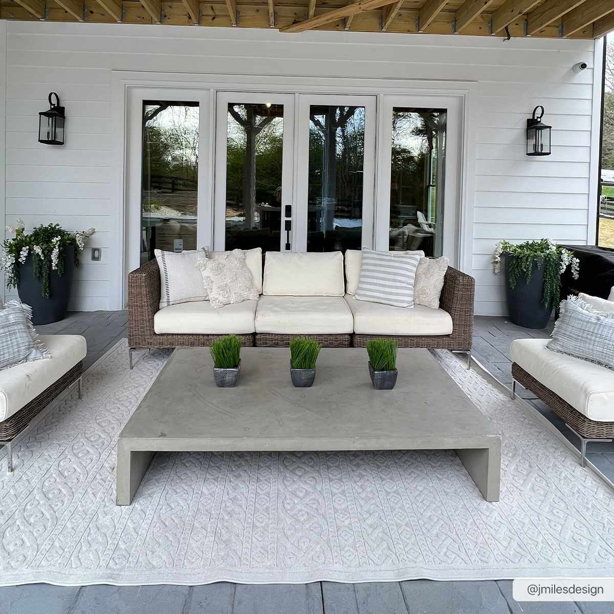 Maribyrnong 3D Outdoor Area Rug by Boutique Rugs