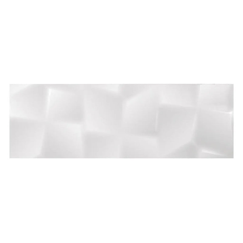 White 12x36 Satin Ceramic Field Tile (6 pack, 17.16 sq ft/case) by Apollo Tile