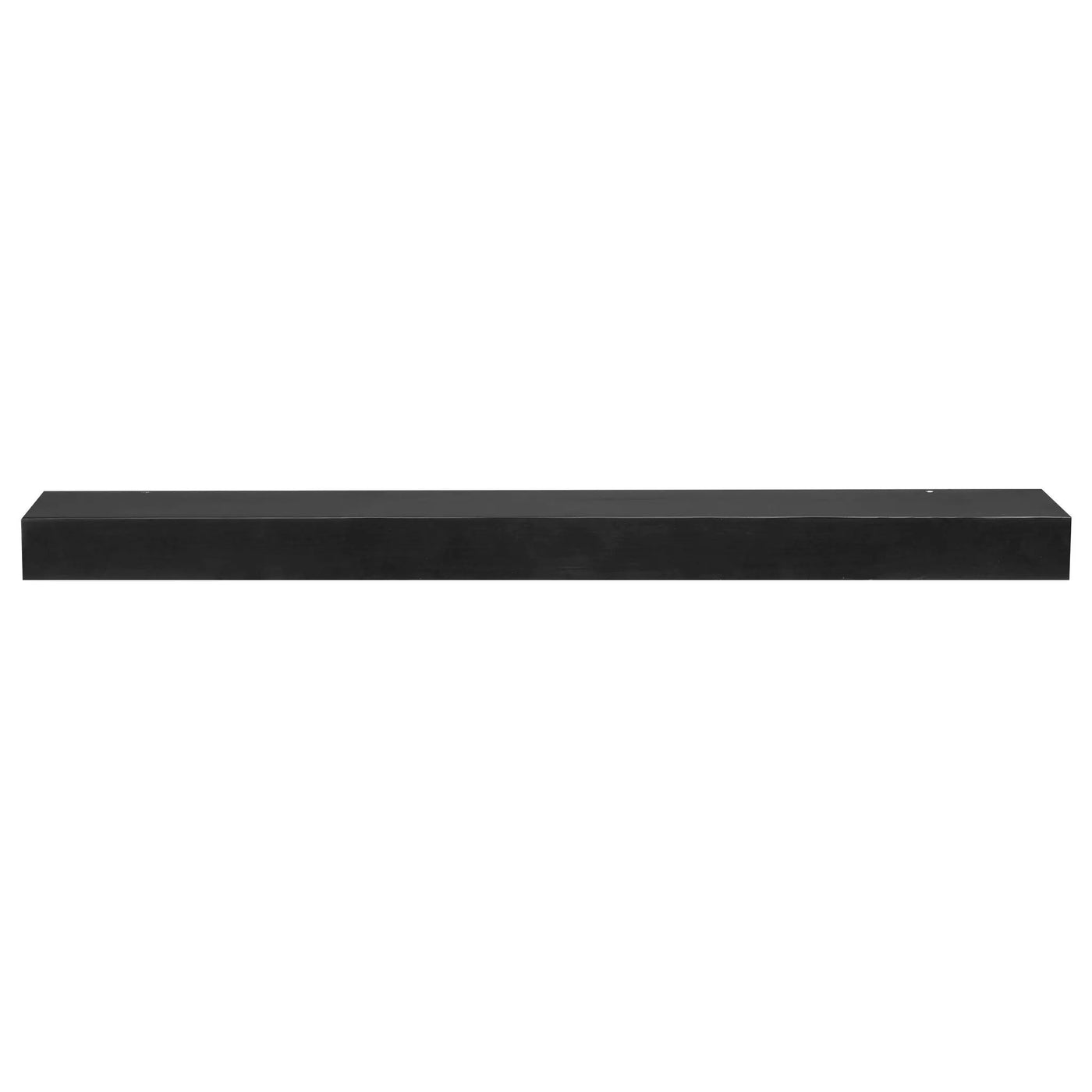 Smooth Solid Floating Timber Fireplace Mantel Shelf by Dogberrycollections