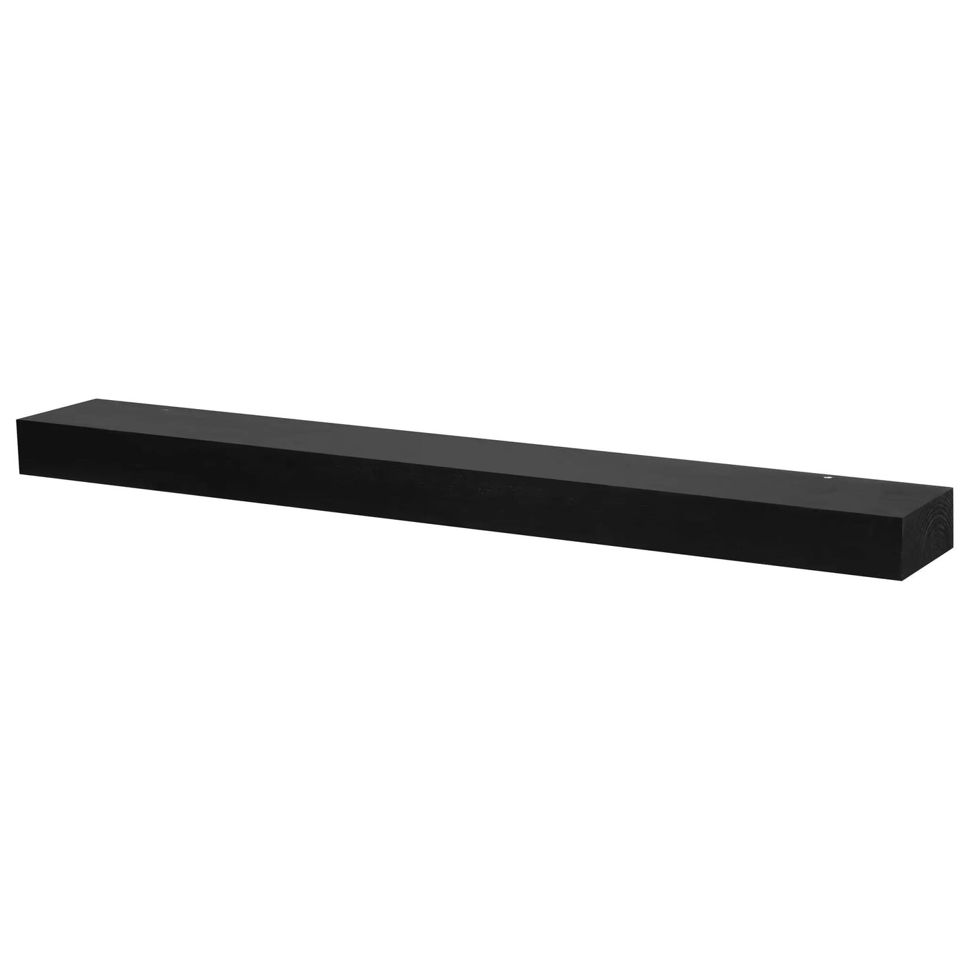 Smooth Solid Floating Timber Fireplace Mantel Shelf by Dogberrycollections