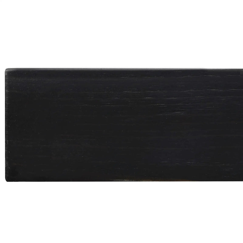 Smooth Solid Floating Timber Fireplace Mantel Shelf by Dogberrycollections