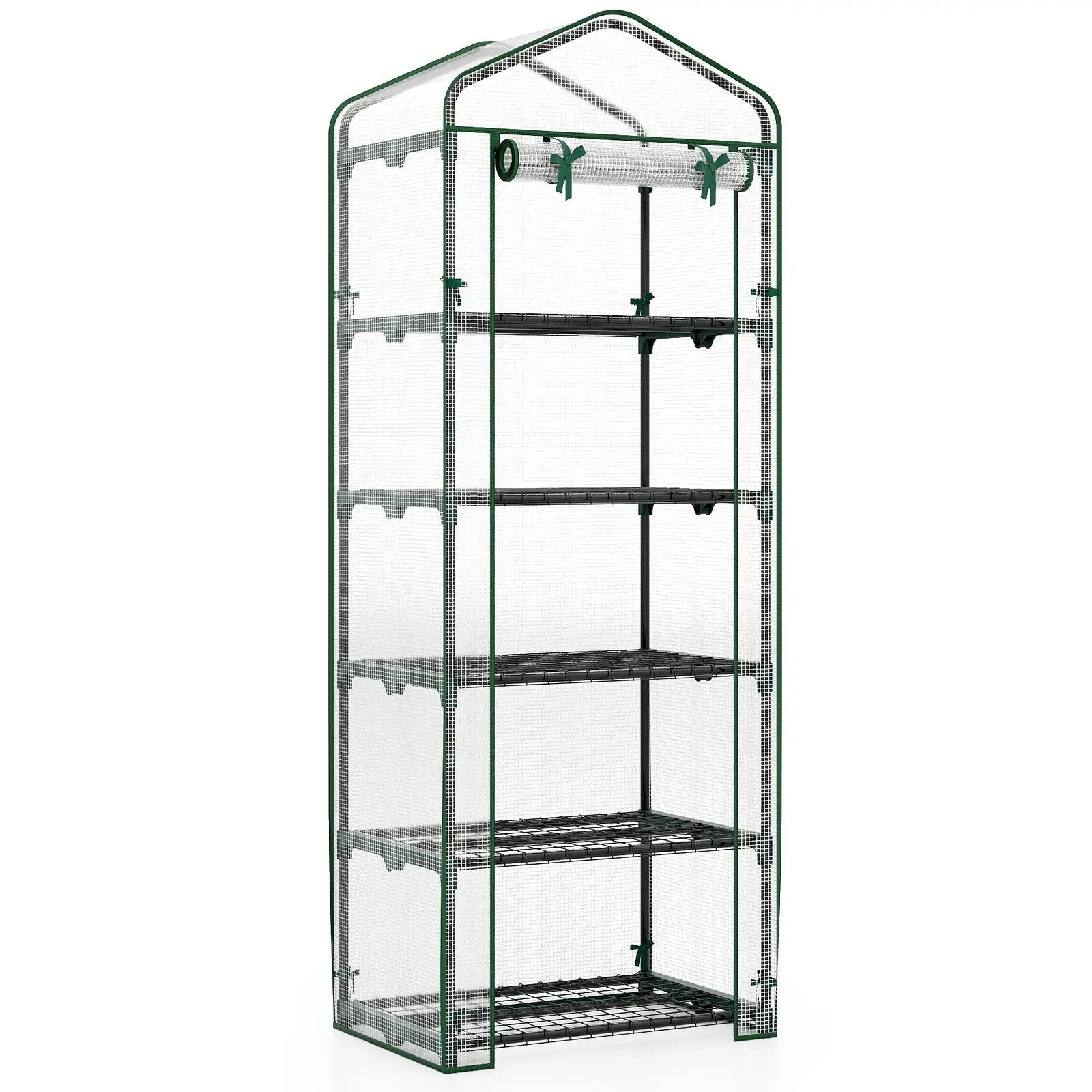 Mini Greenhouse Portable Plant Grow House with 5 Tier Shelves by DirectDeals