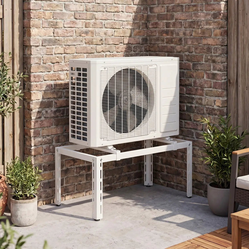 Mini Split Ground Stand Adjustable for 9000-36000 BTU Ductless Air Conditioners Heat Pump by DirectDeals