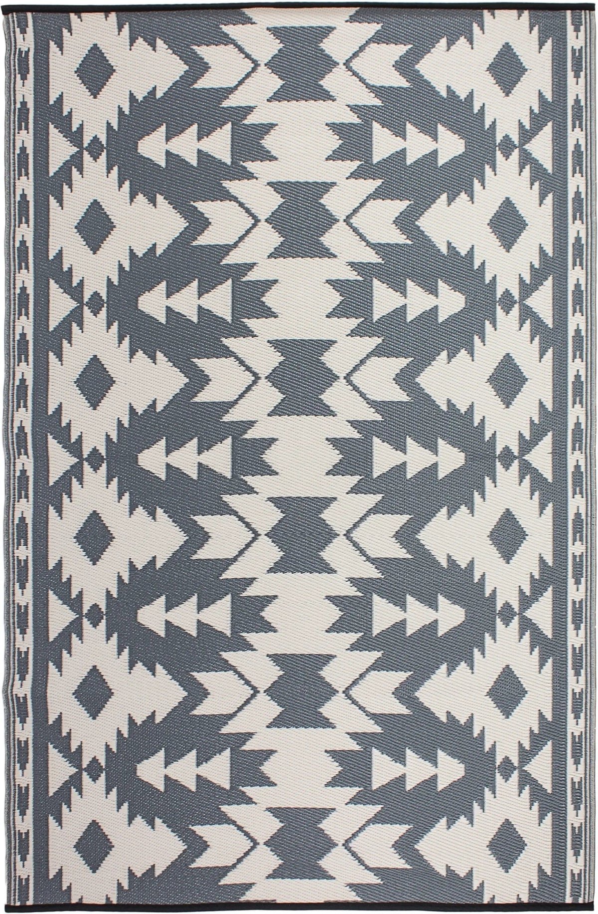 Miramar - Gray Outdoor Rug for Patio FINAL SALE by Fab Habitat