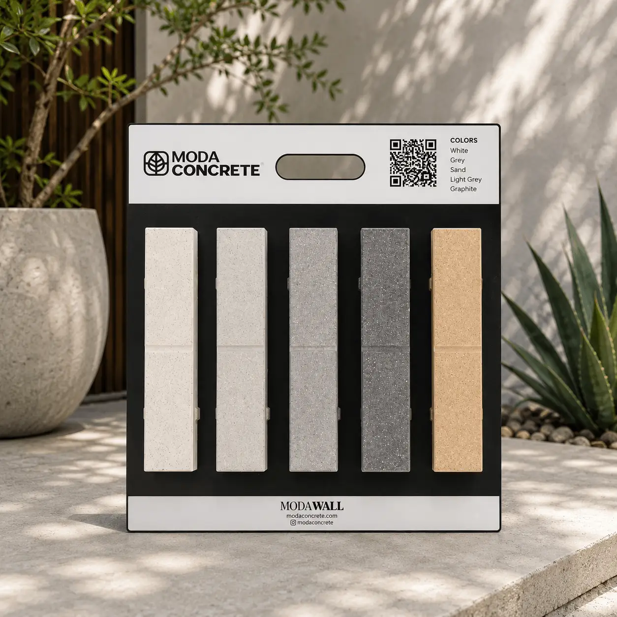 Concrete Color Sample Pack by ModaConcrete - Direct source for architectural and precast concrete