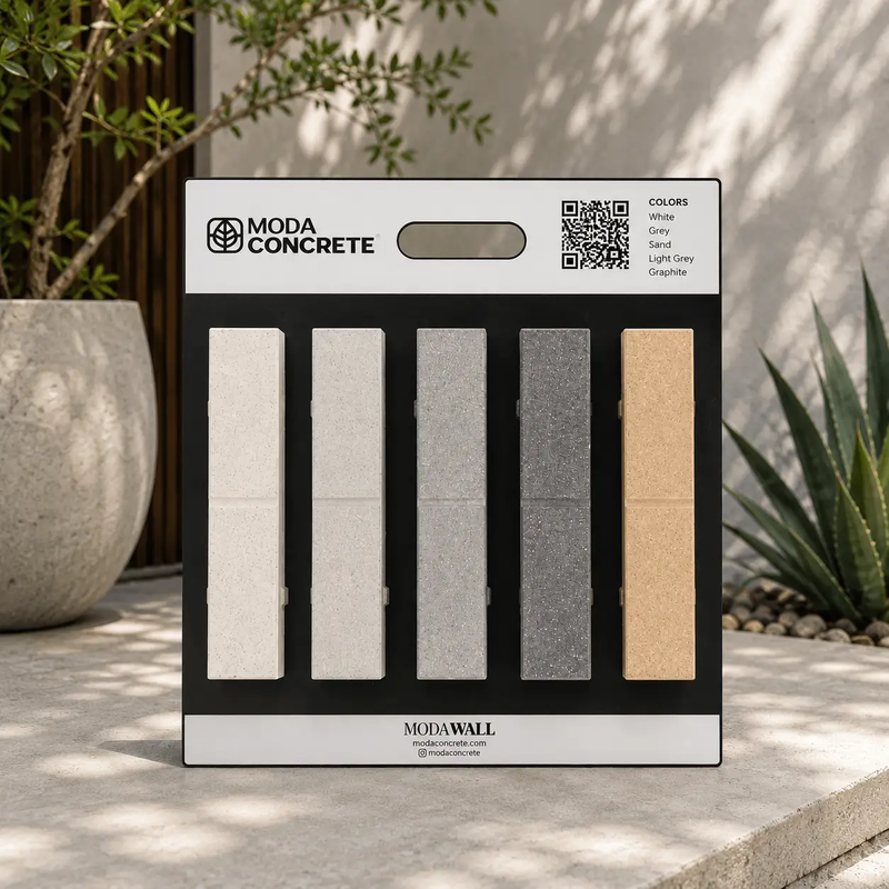 Concrete Color Sample Pack by ModaConcrete - Direct source for architectural and precast concrete