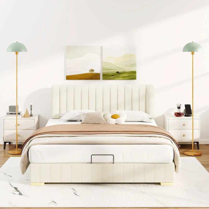 Modern Standing Lamp with Adjustable Lamp Head and Foot Switch by DirectDeals