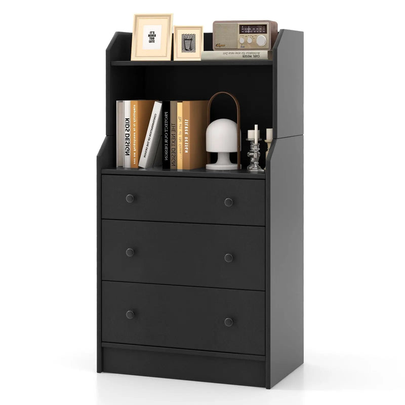 Storage Dresser with Anti-Toppling Device, 44" Tall by DirectDeals