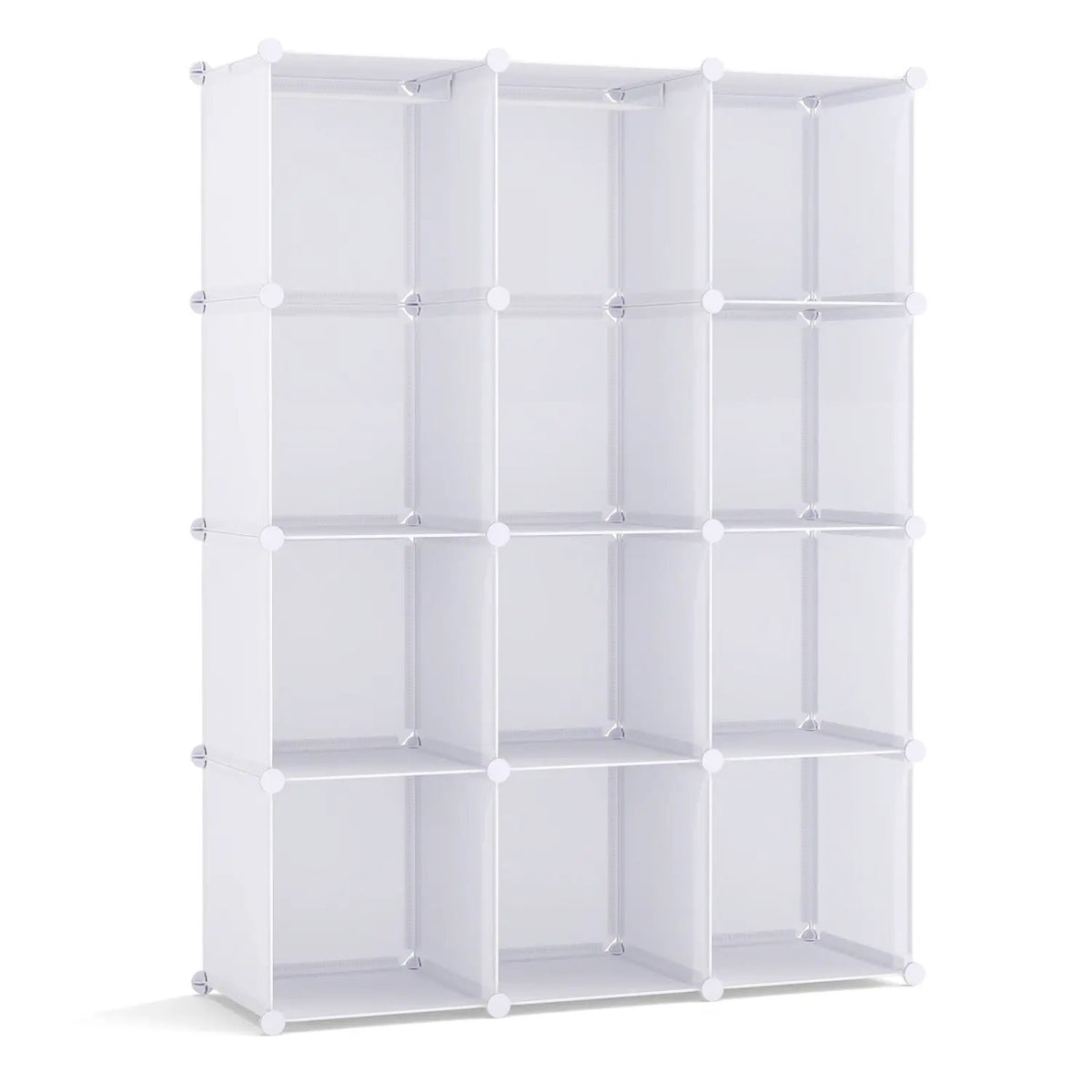 Modular Kids Wardrobe with 10 Cubes & Hanging Rod by DirectDeals