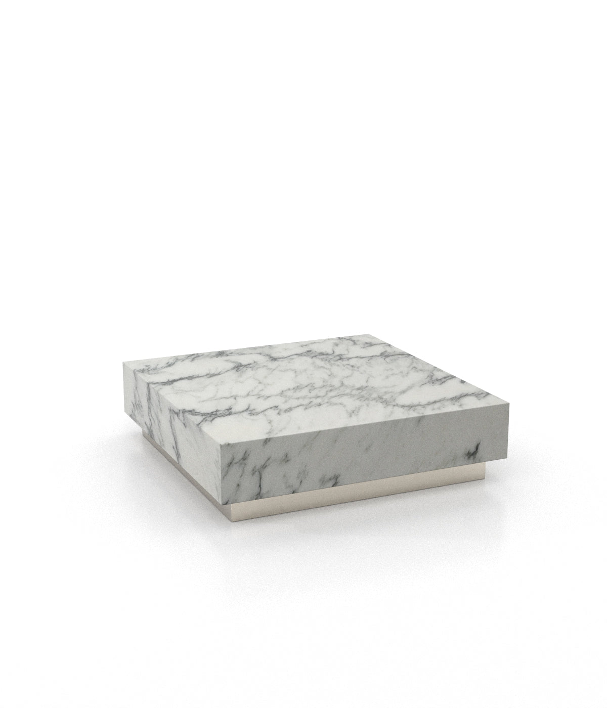 Firenze Square Plinth Coffee Table by Zicana Boutique