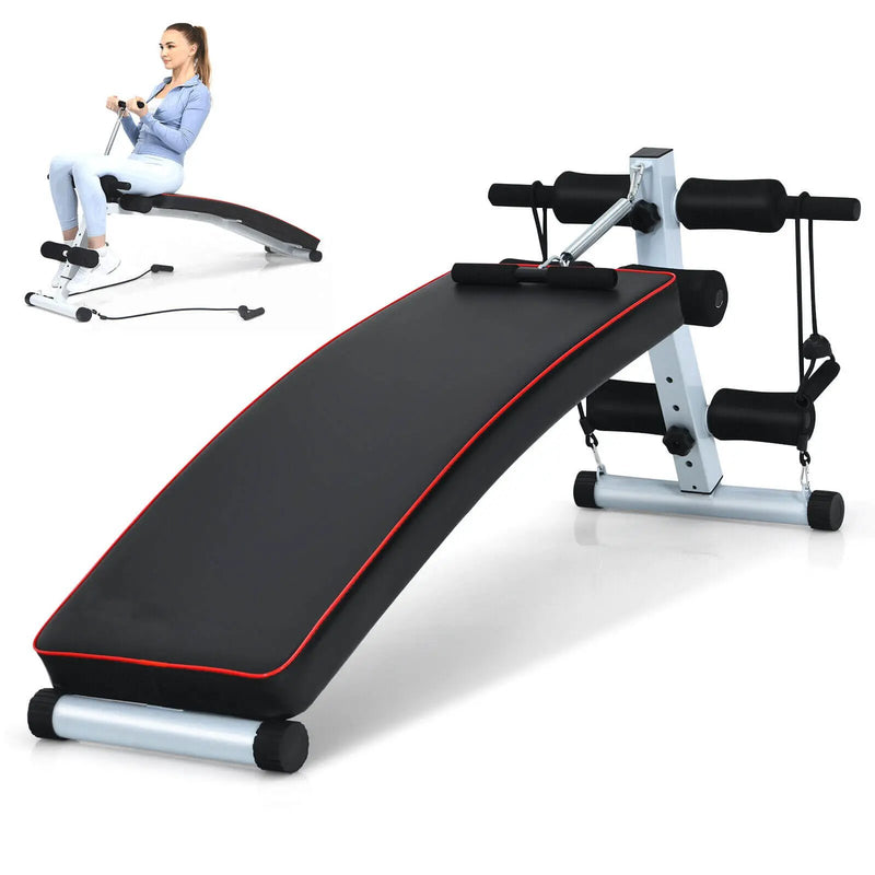 Multifunction Folding Full Body Strength Training Gym Bench by DirectDeals