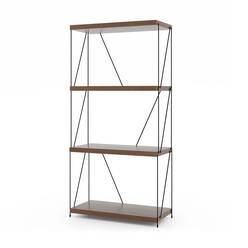 2/3/4/5-Tier Multipurpose Display Rack with Metal Frame-4-Tier by DirectDeals