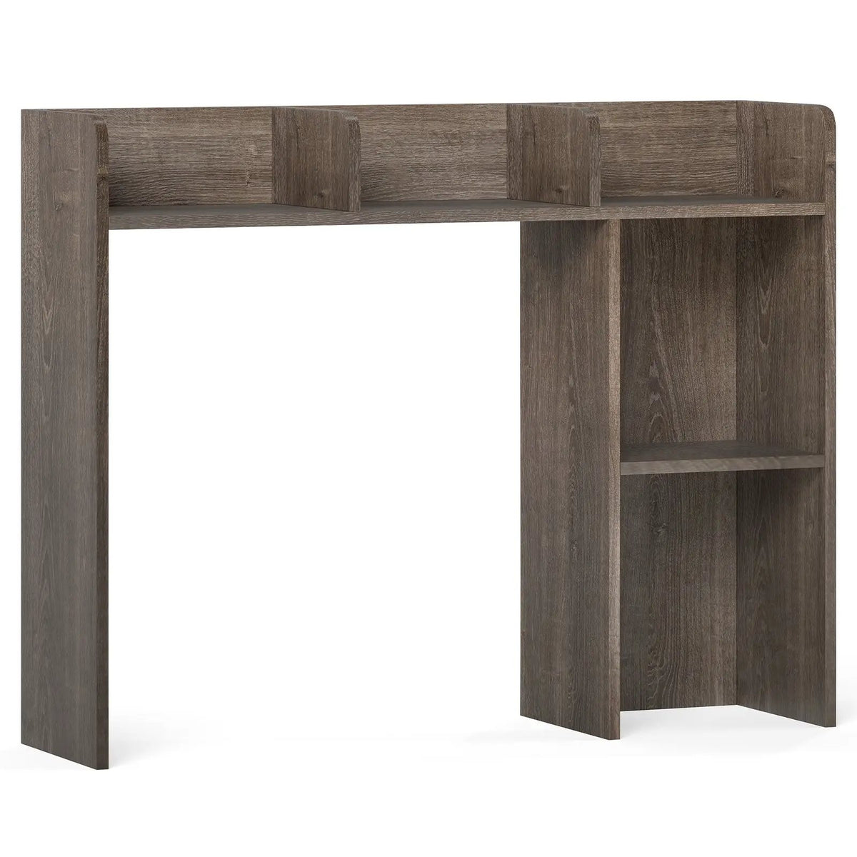 3-Tier Multipurpose Desk Bookshelf with 4 Shelves by DirectDeals