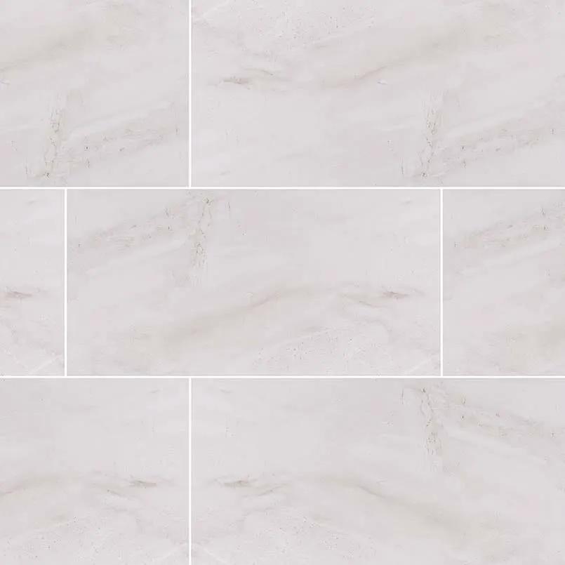 Adella Gris 12x24 Satin Matte Ceramic Mosaics close up