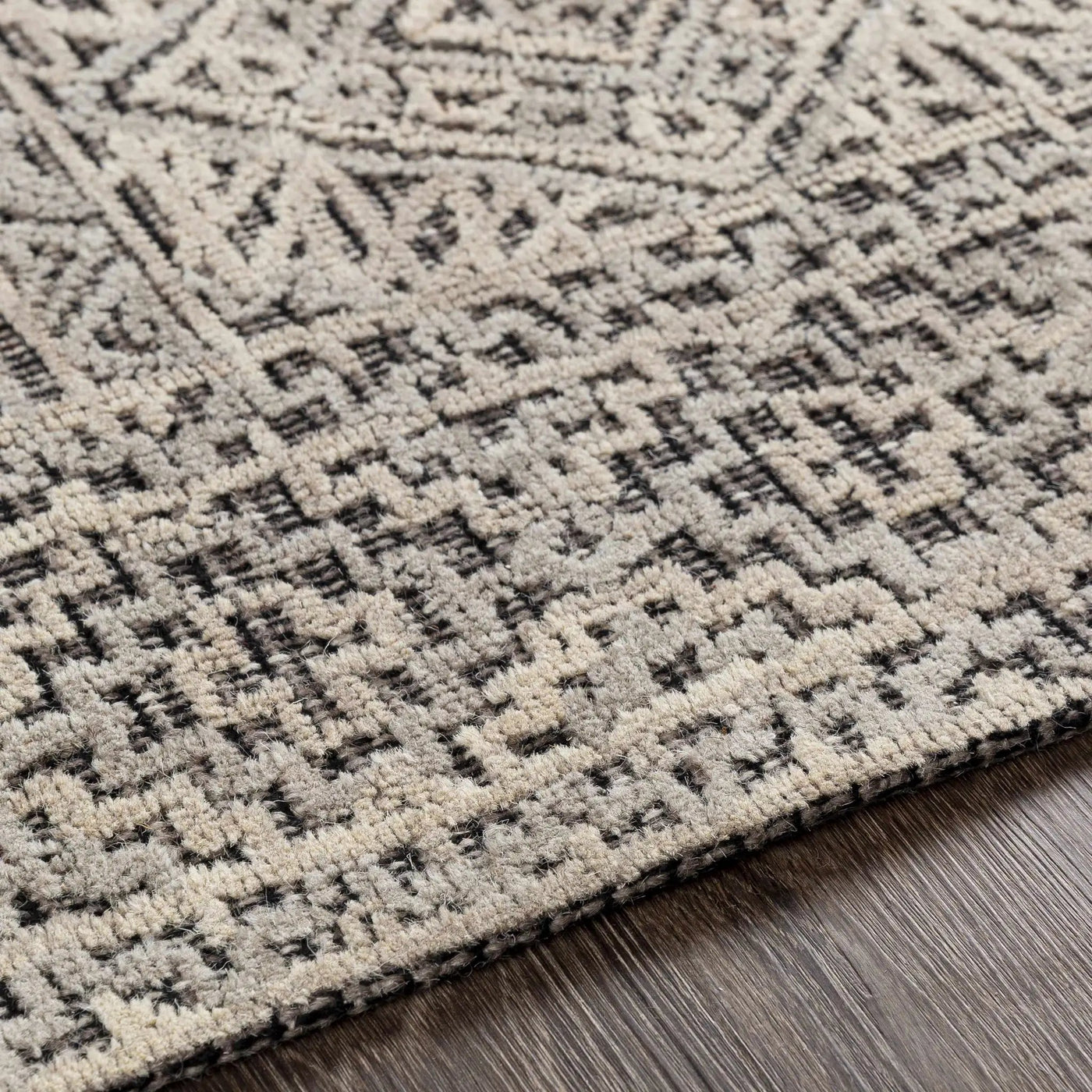 Nairne Textured Wool Area Rug - Clearance by Boutique Rugs