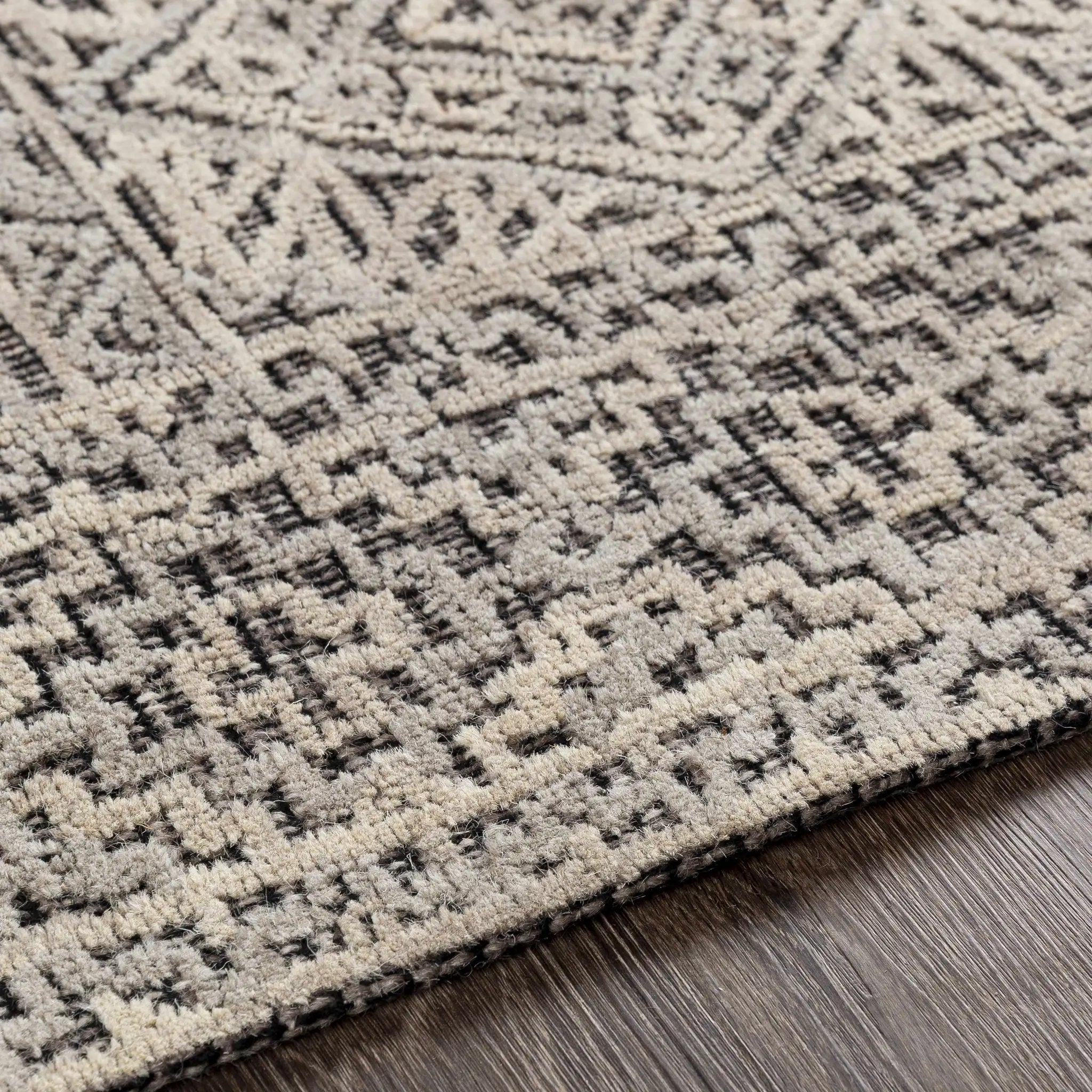 Nairne Textured Wool Area Rug - Clearance by Boutique Rugs