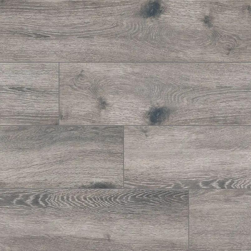 Antoni Gris Matte Wood Look Porcelain Tiles 6x36 close up