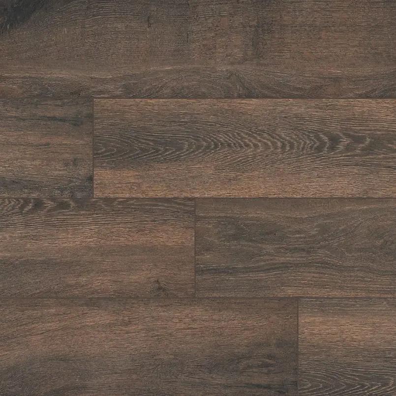 Antoni Nero Matte Wood Look Porcelain Tiles 6x36 close up