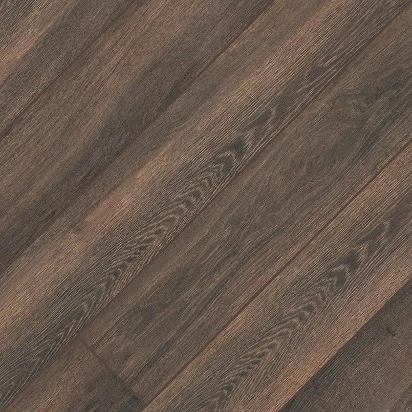 Antoni Nero Matte Wood Look Porcelain Tiles 6x36 angled view