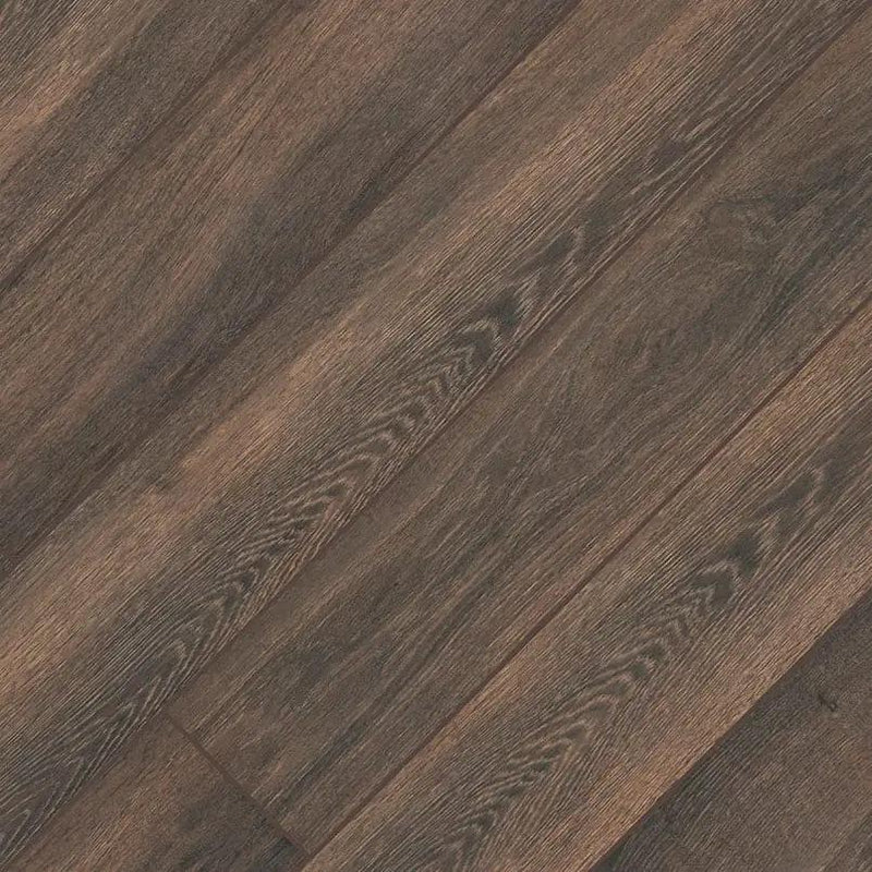 Antoni Nero Matte Wood Look Porcelain Tiles 6x36 angled view