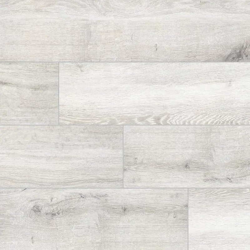 Antoni Platinum Matte Wood Look Porcelain Tiles 6x36 close up