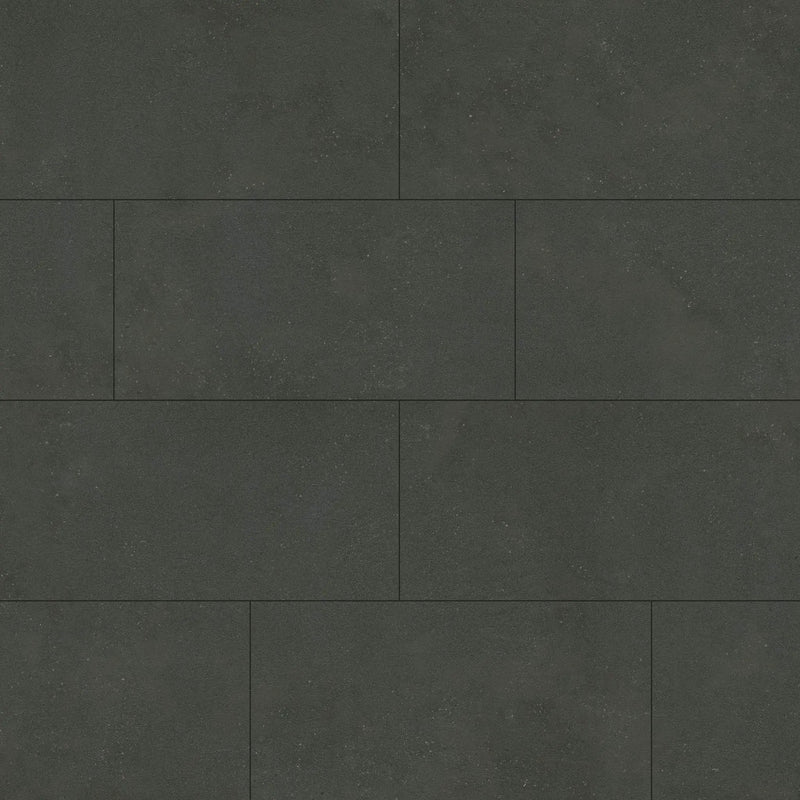 Architecta Graphite Matte Porcelain Tiles 12x24 close up