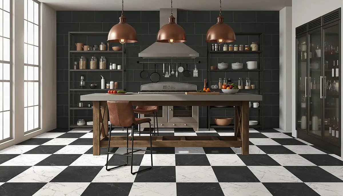 Architecta Graphite Matte Bullnose Porcelain Tiles 2.4x24 in a finished room