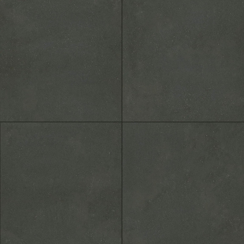 Architecta Graphite Matte Porcelain Tiles 24x24 close up