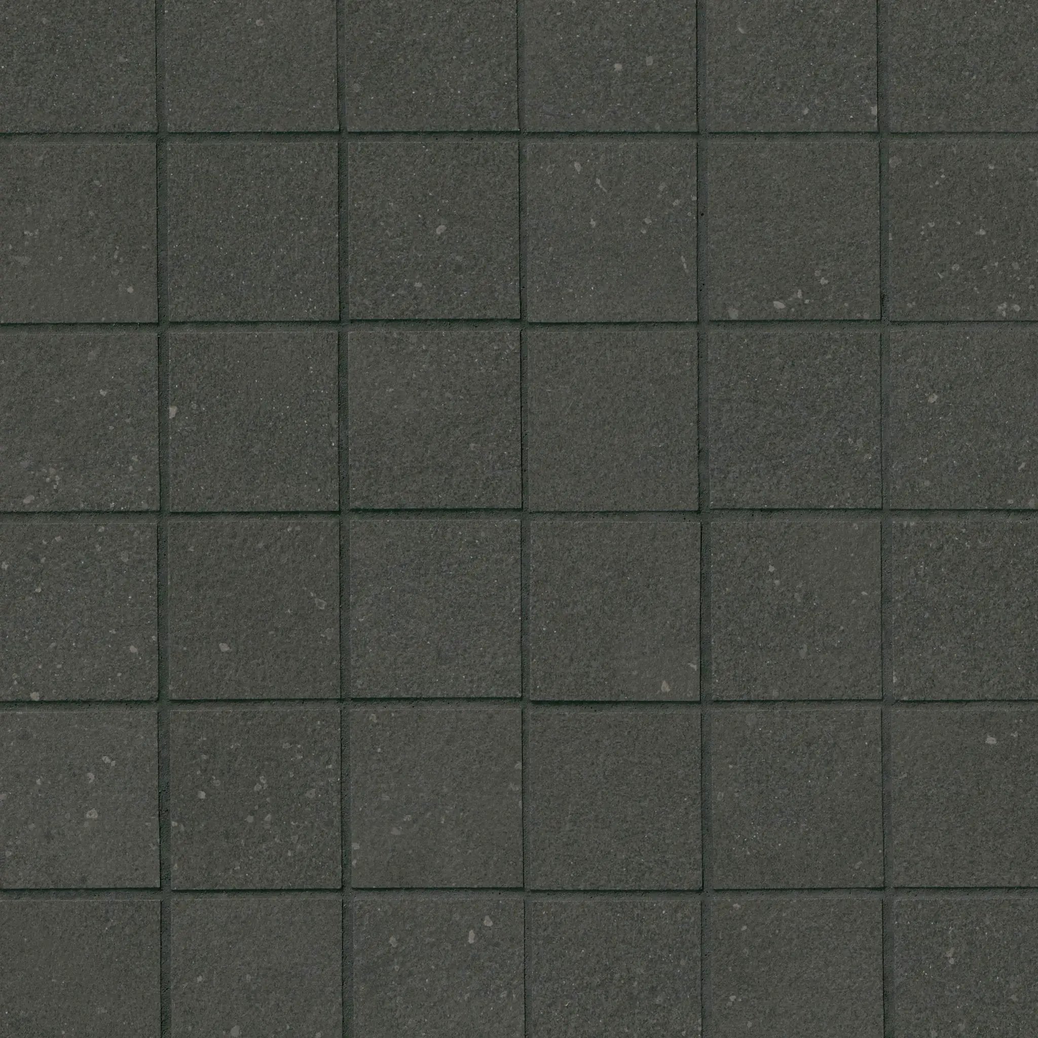 Architecta Graphite Matte Porcelain Mosaics 2x2 close up