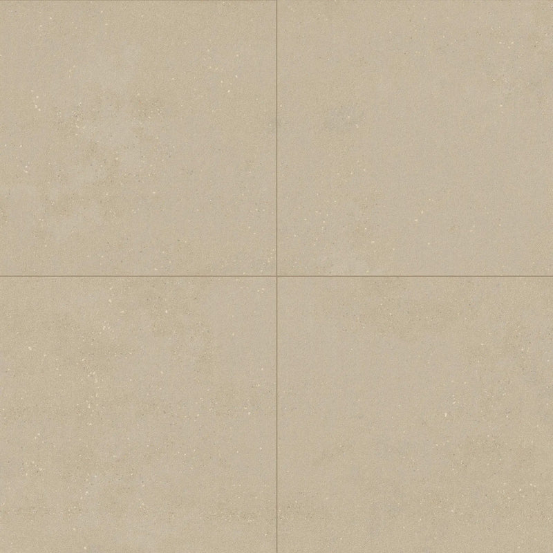 Architecta Greige Matte Porcelain Tiles 24x24 close up